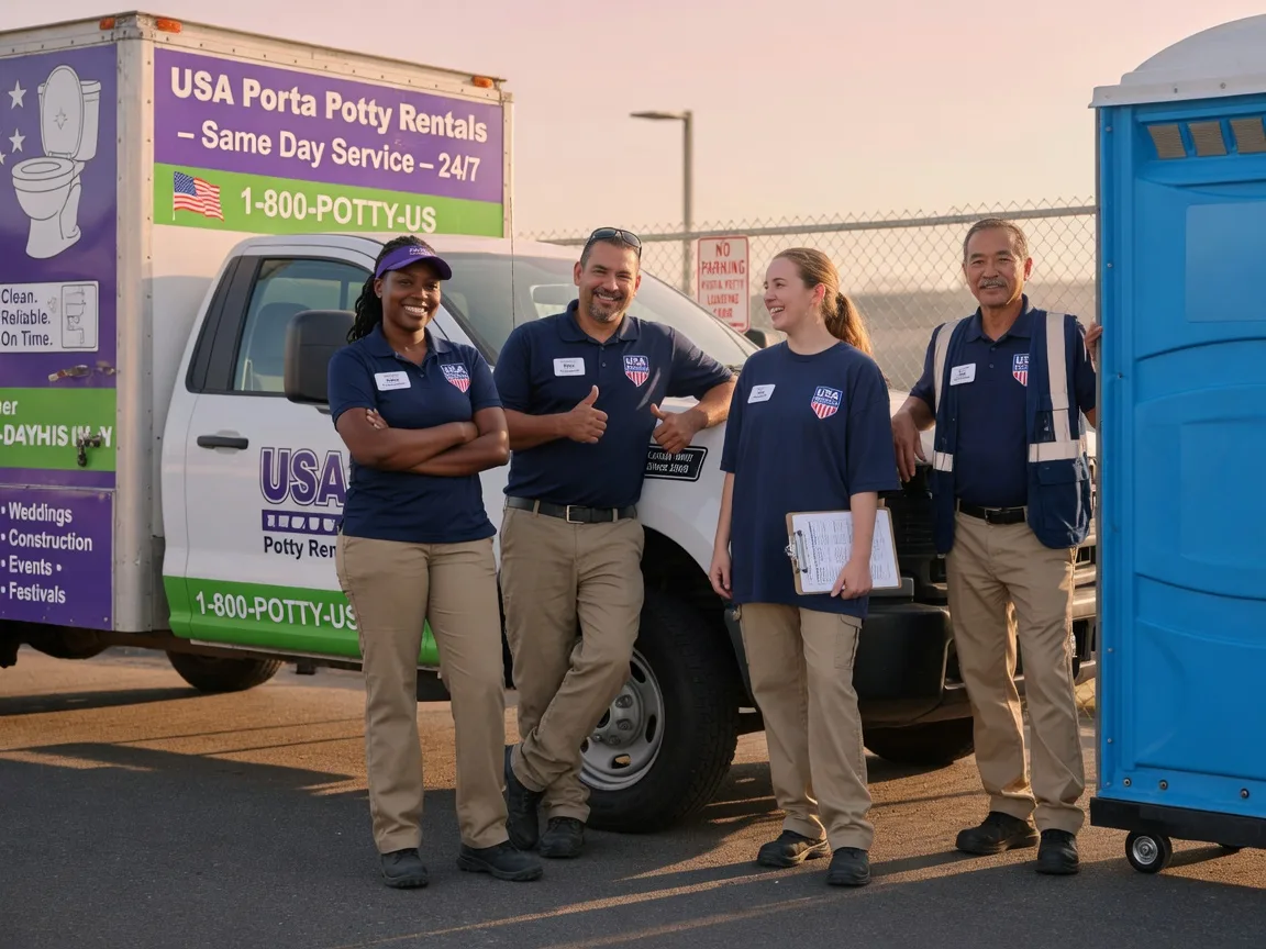 Porta Potty Rental company in Exton, PA